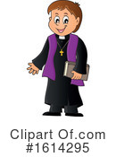 Priest Clipart #1614295 by visekart