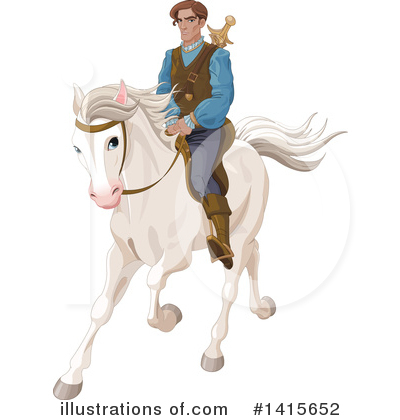 Royalty-Free (RF) Prince Clipart Illustration by Pushkin - Stock Sample #1415652