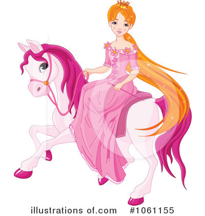 Royalty-Free (RF) Princess Clipart Illustration by Pushkin - Stock Sample #1061155
