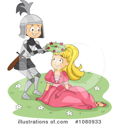 Royalty-Free (RF) Princess Clipart Illustration by BNP Design Studio - Stock Sample #1080933