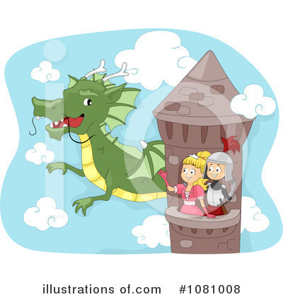Royalty-Free (RF) Princess Clipart Illustration by BNP Design Studio - Stock Sample #1081008