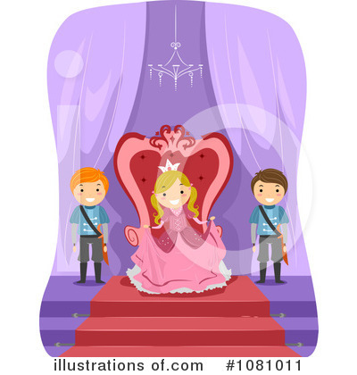 Royalty-Free (RF) Princess Clipart Illustration by BNP Design Studio - Stock Sample #1081011