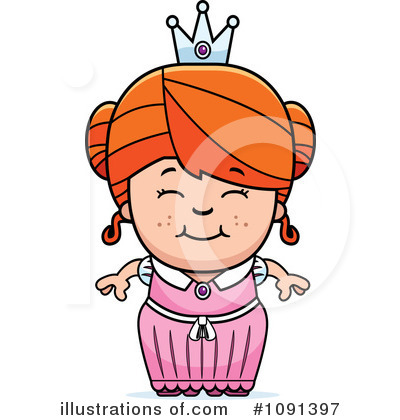 Royalty-Free (RF) Princess Clipart Illustration by Cory Thoman - Stock Sample #1091397