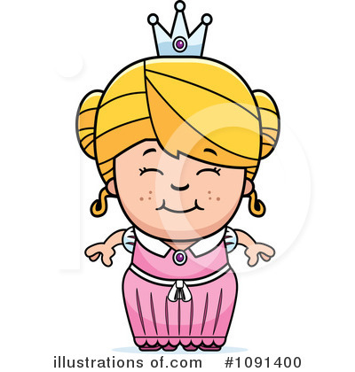 Royalty-Free (RF) Princess Clipart Illustration by Cory Thoman - Stock Sample #1091400