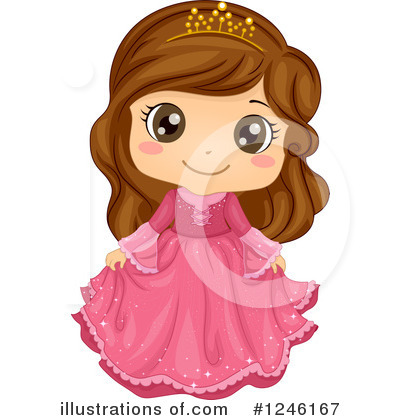 Royalty-Free (RF) Princess Clipart Illustration by BNP Design Studio - Stock Sample #1246167