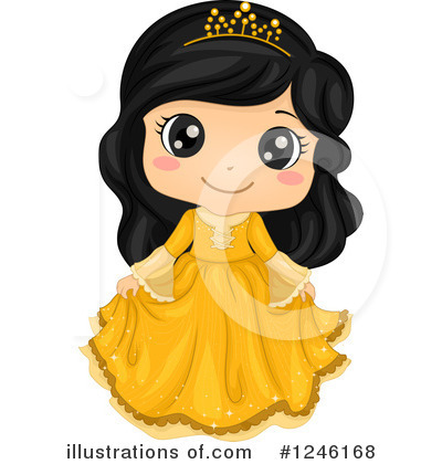 Royalty-Free (RF) Princess Clipart Illustration by BNP Design Studio - Stock Sample #1246168