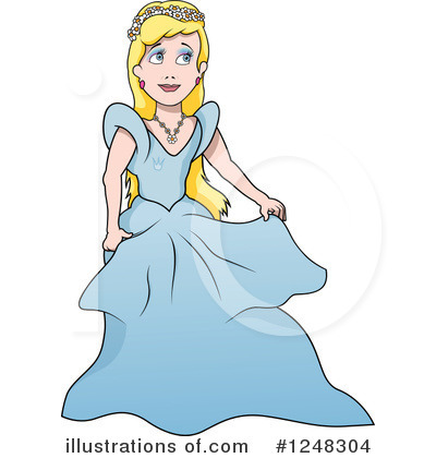 Royalty-Free (RF) Princess Clipart Illustration by dero - Stock Sample #1248304