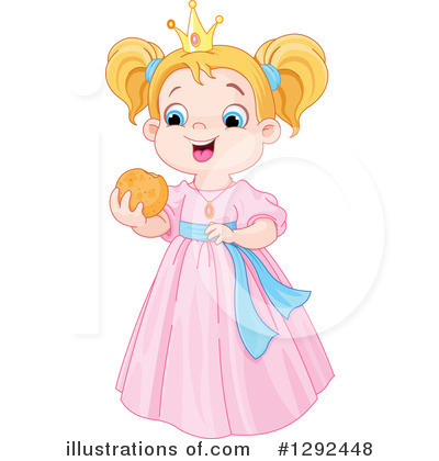 Royalty-Free (RF) Princess Clipart Illustration by Pushkin - Stock Sample #1292448