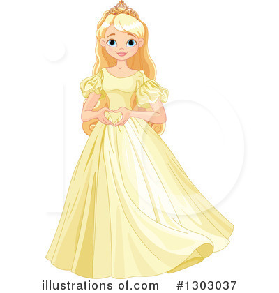 Princess Clipart 1303037 Illustration By Pushkin