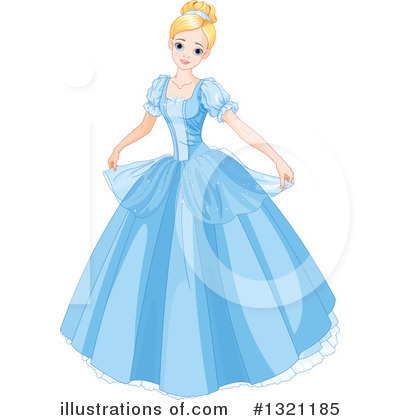 Royalty-Free (RF) Princess Clipart Illustration by Pushkin - Stock Sample #1321185