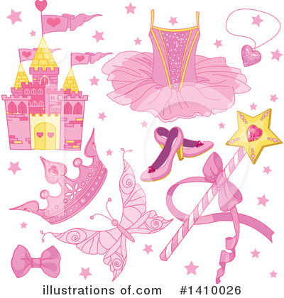 Royalty-Free (RF) Princess Clipart Illustration by Pushkin - Stock Sample #1410026