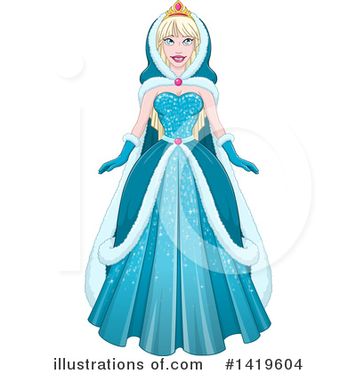 Royalty-Free (RF) Princess Clipart Illustration by Liron Peer - Stock Sample #1419604