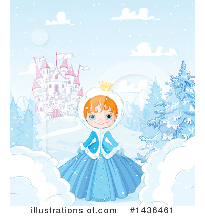 Royalty-Free (RF) Princess Clipart Illustration by Pushkin - Stock Sample #1436461