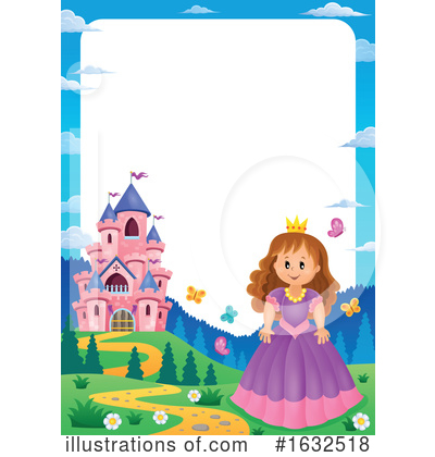 Royalty-Free (RF) Princess Clipart Illustration by visekart - Stock Sample #1632518