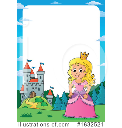 Royalty-Free (RF) Princess Clipart Illustration by visekart - Stock Sample #1632521