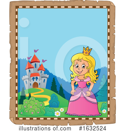 Royalty-Free (RF) Princess Clipart Illustration by visekart - Stock Sample #1632524