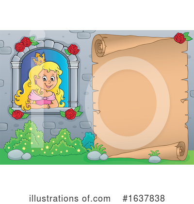 Royalty-Free (RF) Princess Clipart Illustration by visekart - Stock Sample #1637838