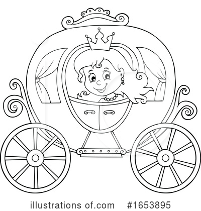 Royalty-Free (RF) Princess Clipart Illustration by visekart - Stock Sample #1653895
