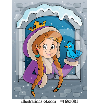 Royalty-Free (RF) Princess Clipart Illustration by visekart - Stock Sample #1695081