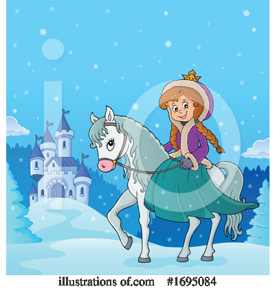 Royalty-Free (RF) Princess Clipart Illustration by visekart - Stock Sample #1695084