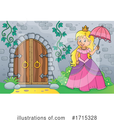 Royalty-Free (RF) Princess Clipart Illustration by visekart - Stock Sample #1715328