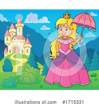 Royalty-Free (RF) Princess Clipart Illustration by visekart - Stock Sample #1715331