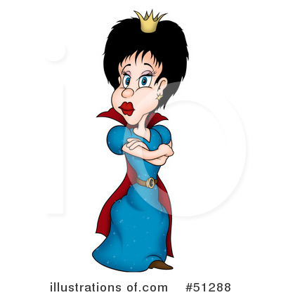 Royalty-Free (RF) Princess Clipart Illustration by dero - Stock Sample #51288