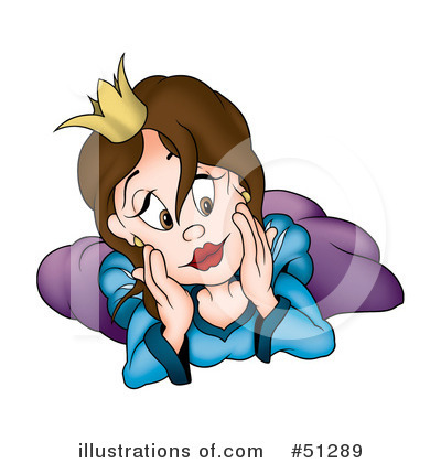 Royalty-Free (RF) Princess Clipart Illustration by dero - Stock Sample #51289