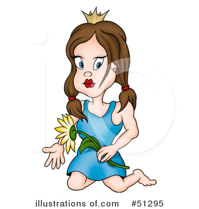 Royalty-Free (RF) Princess Clipart Illustration by dero - Stock Sample #51295