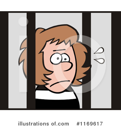 Royalty-Free (RF) Prison Clipart Illustration by Johnny Sajem - Stock Sample #1169617