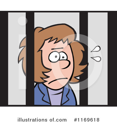Royalty-Free (RF) Prison Clipart Illustration by Johnny Sajem - Stock Sample #1169618
