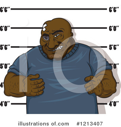 Royalty-Free (RF) Prisoner Clipart Illustration by Vector Tradition SM - Stock Sample #1213407
