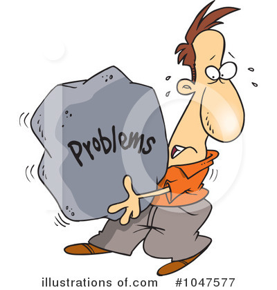 Royalty-Free (RF) Problem Clipart Illustration by toonaday - Stock Sample #1047577