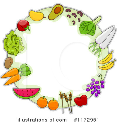 Avocado Clipart #1172951 by BNP Design Studio