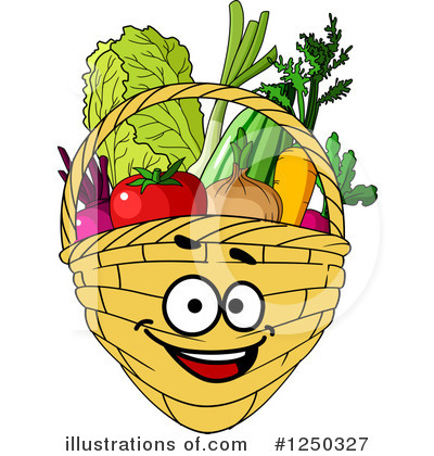 Royalty-Free (RF) Produce Clipart Illustration by Vector Tradition SM - Stock Sample #1250327