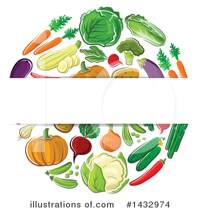 Cabbage Clipart #1432974 by Vector Tradition SM