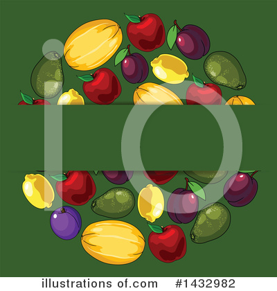 Canary Melon Clipart #1432982 by Vector Tradition SM