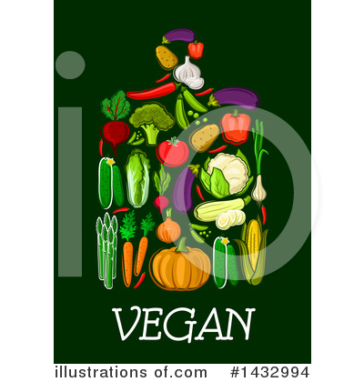 Leeks Clipart #1432994 by Vector Tradition SM
