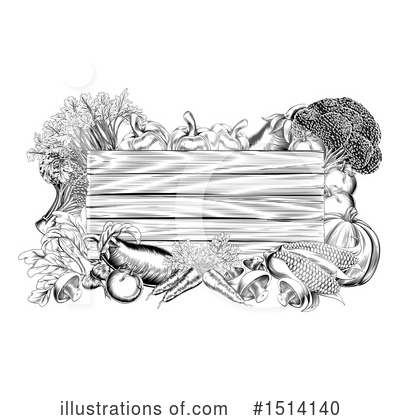 Royalty-Free (RF) Produce Clipart Illustration by AtStockIllustration - Stock Sample #1514140