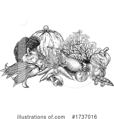 Royalty-Free (RF) Produce Clipart Illustration by AtStockIllustration - Stock Sample #1737016