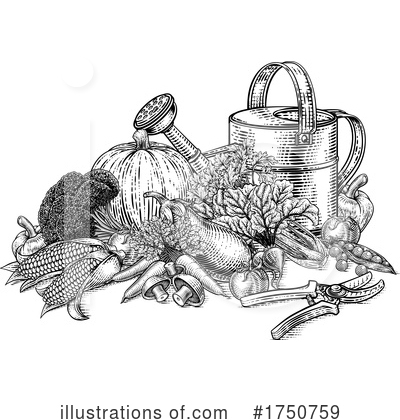 Royalty-Free (RF) Produce Clipart Illustration by AtStockIllustration - Stock Sample #1750759