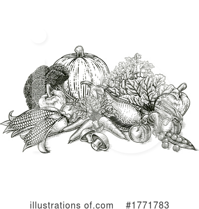 Royalty-Free (RF) Produce Clipart Illustration by AtStockIllustration - Stock Sample #1771783