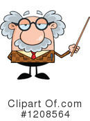 Professor Clipart #1208564 by Hit Toon