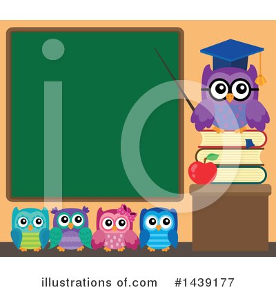 Professor Owl Clipart #1439177 by visekart