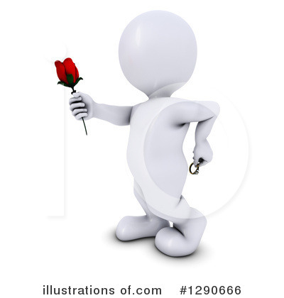Royalty-Free (RF) Proposing Clipart Illustration by KJ Pargeter - Stock Sample #1290666