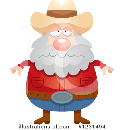 Royalty-Free (RF) Prospector Clipart Illustration by Cory Thoman - Stock Sample #1231494