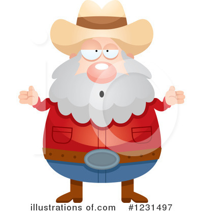 Royalty-Free (RF) Prospector Clipart Illustration by Cory Thoman - Stock Sample #1231497