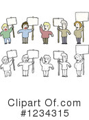 Protest Clipart #1234315 by lineartestpilot
