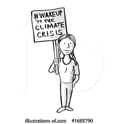 Royalty-Free (RF) Protest Clipart Illustration by patrimonio - Stock Sample #1688790