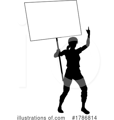 Royalty-Free (RF) Protest Clipart Illustration by AtStockIllustration - Stock Sample #1786814